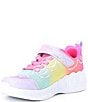 Color:Pink Multi - Image 4 - Girls' Princess Wishes Lighted Sneakers (Youth)