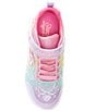 Color:Pink Multi - Image 5 - Girls' Princess Wishes Lighted Sneakers (Youth)