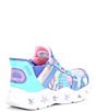 Color:Blue Multi - Image 2 - Girls' Slip-Ins Galaxy Lights Tie Dye Takeoff Sneakers (Toddler)