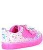 Color:Pink Multi - Image 2 - Girls' Twinkle Toes® Rhinestone Shuffle Brights Lighted Sneakers (Infant)