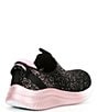 Color:Black/Rose Gold - Image 2 - Girls' Ultra Flex 3.0 -All That Sparkles Sneakers (Toddler)