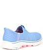 Color:Purple/Pink - Image 2 - Slip-Ins Hands Free Go Walk 7 City Lights Knit Sneakers
