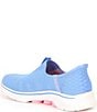 Color:Purple/Pink - Image 3 - Slip-Ins Hands Free Go Walk 7 City Lights Knit Sneakers