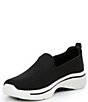 Color:Black/White - Image 4 - Women's GOwalk Arch Fit Grateful Mesh Slip-On Walking Shoes