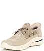 Color:Taupe - Image 4 - Men's Delson 3.0 Roth Washable Knit Slip-Ins