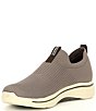 Color:Taupe/Brown - Image 4 - Men's GOwalk Arch Fit Iconic Slip-On Sneakers
