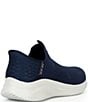 Color:Navy - Image 2 - Men's Slip-In Ultra Flex 3.0 Smooth Step Washable Sneakers
