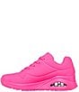 Color:Hot Pink - Image 3 - Street Uno Night Shades Platform Retro Sneakers