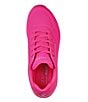 Color:Hot Pink - Image 4 - Street Uno Night Shades Platform Retro Sneakers