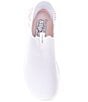 Color:White - Image 5 - Sketchers Slip-Ins Hands Free Ultra Flex 3.0 Rhinestone Sneakers