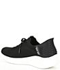 Color:Black - Image 3 - Women's Slip In Ultra Flex 3.0-Brilliant Sneakers