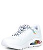 Color:White - Image 4 - x JGoldcrown Women's Uno 2 Floating Love Sneakers
