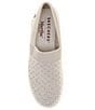 Color:Light Grey/Silver - Image 5 - x Martha Stewart Pier-Lite Reflection Rhinestone Wedge Slip-Ons