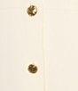Skies Are Blue Collared Sleeveless Button Front Sweater Knit Peplum Coordinating Vest - Image 4