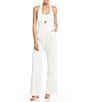 Skies Are Blue Cut-Out Jumpsuit | Dillards