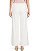 Skies Are Blue Linen Blend High Rise Wide Leg Pants - Image 3
