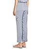 Skies Are Blue Pintuck Drawstring Coordinating Cargo Pants - Image 3