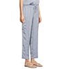 Skies Are Blue Pintuck Drawstring Coordinating Cargo Pants - Image 4