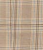 Skies Are Blue Plus Size Plaid Collared Long Sleeve Coordinating Blazer - Image 4