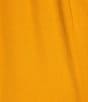 Color:Mustard - Image 4 - Plus Size Recycled Elastic Waist Straight Leg Coordinating Pants