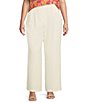 Skies Are Blue Plus Size Straight Leg Pants,Specials : American Fashion Style Bags On Sale