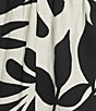 Skies Are Blue Printed Wide Leg Pull On Coordinating Pant - Image 4