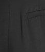Skies Are Blue Recycled High Waisted Front Pleat Cuffed Hem Pants - Image 4