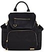 Color:Black - Image 1 - Chelsea Downtown Chic Multi Compartment Backpack Diaper Bag