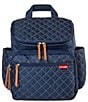Color:Navy - Image 1 - Quilted Forma Backpack Diaper Bag