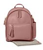 Color:Pink - Image 2 - Greenwich Tasseled Vegan Leather Backpack Diaper Bag