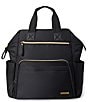 Color:Black - Image 1 - Mainframe Wide Open Backpack Diaper Bag
