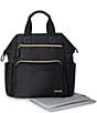 Color:Black - Image 3 - Mainframe Wide Open Backpack Diaper Bag