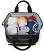 Color:Black - Image 5 - Mainframe Wide Open Backpack Diaper Bag