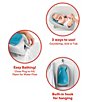 Skip Hop MOBY Recline & Rinse Bather, Color:Multi - Image 6