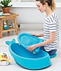 Color:Blue - Image 5 - Moby Whale Smart Sling 3-Stage Baby Bathtub