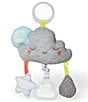 Color:Multi - Image 2 - Silver Lining Cloud Jitter Stroller Toy