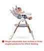 Color:White/Grey - Image 4 - Sit-To-Step High Chair