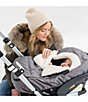 Color:Grey - Image 2 - Stroll & Go Car Seat Cover