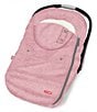 Color:Pink Heather - Image 3 - Stroll & Go Car Seat Cover