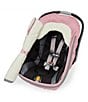 Color:Pink Heather - Image 4 - Stroll & Go Car Seat Cover