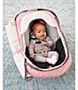 Color:Pink Heather - Image 5 - Stroll & Go Car Seat Cover