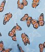 Sleep Sense Butterfly Print Coordinating Knit Sleep Capri Pants - Image 3