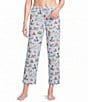Sleep Sense Camping Dogs Print Coordinating Knit Crop Sleep Pants - Image 1