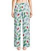 Sleep Sense Cardinal Print Flannel Drawstring Tie Coordinating Holiday Sleep Pant, Color:Cardinals - Image 2