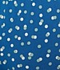 Sleep Sense Confetti Dot Knit Drawstring Tie Coordinating Sleep Joggers - Image 4