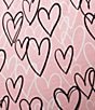 Color:Drawn Hearts - Image 4 - Drawn Hearts Print Coordinating Knit Sleep Pants