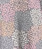 Color:Flower Dots - Image 4 - Flower Dots Printed Short Sleeve Scoop Neck Coordinating Sleep Top