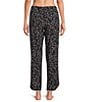 Sleep Sense Heart Print Drawstring Coordinating Sleep Pants, Color:Heart Print - Image 2