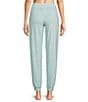 Sleep Sense Irish Geo Knit Drawstring Tie Coordinating Sleep Joggers - Image 2
