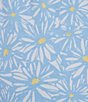Sleep Sense Knit Daisy Print Drawstring Tie Coordinating Sleep Capri Pants - Image 5
